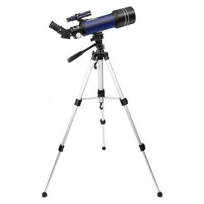 High Definition High Times Astronomical Telescope with Tripod - Blue 16x / 66x70