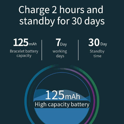 Smart Watch With Heart & Oxygen Monitoring Colour Screen Ip67 - Blue