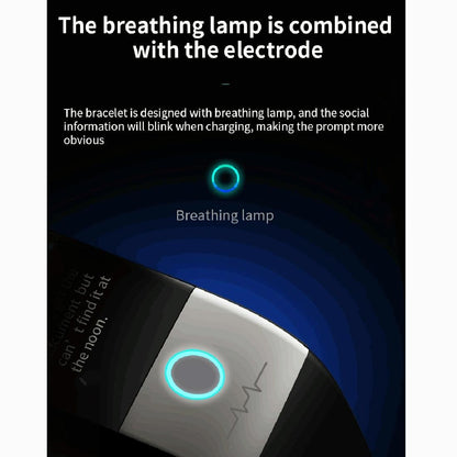 Smart Watch With Heart & Oxygen Monitoring Colour Screen Ip67 - Blue