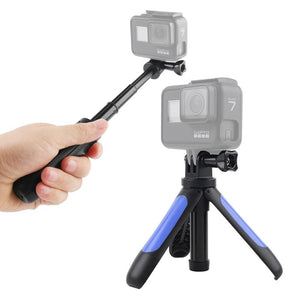 Mini Tripod for Gopro Insta360 Dji Action Cameras - Blue