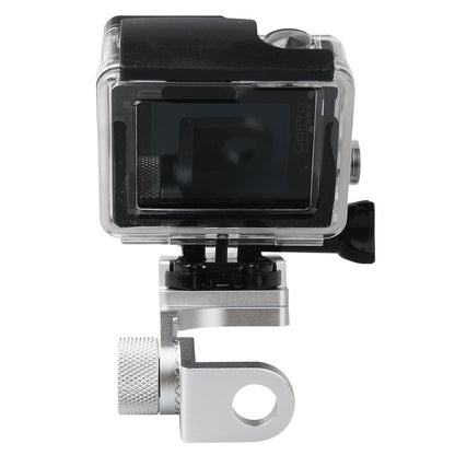 Universal Rearview Mirror Mount for Action Cameras - Blue