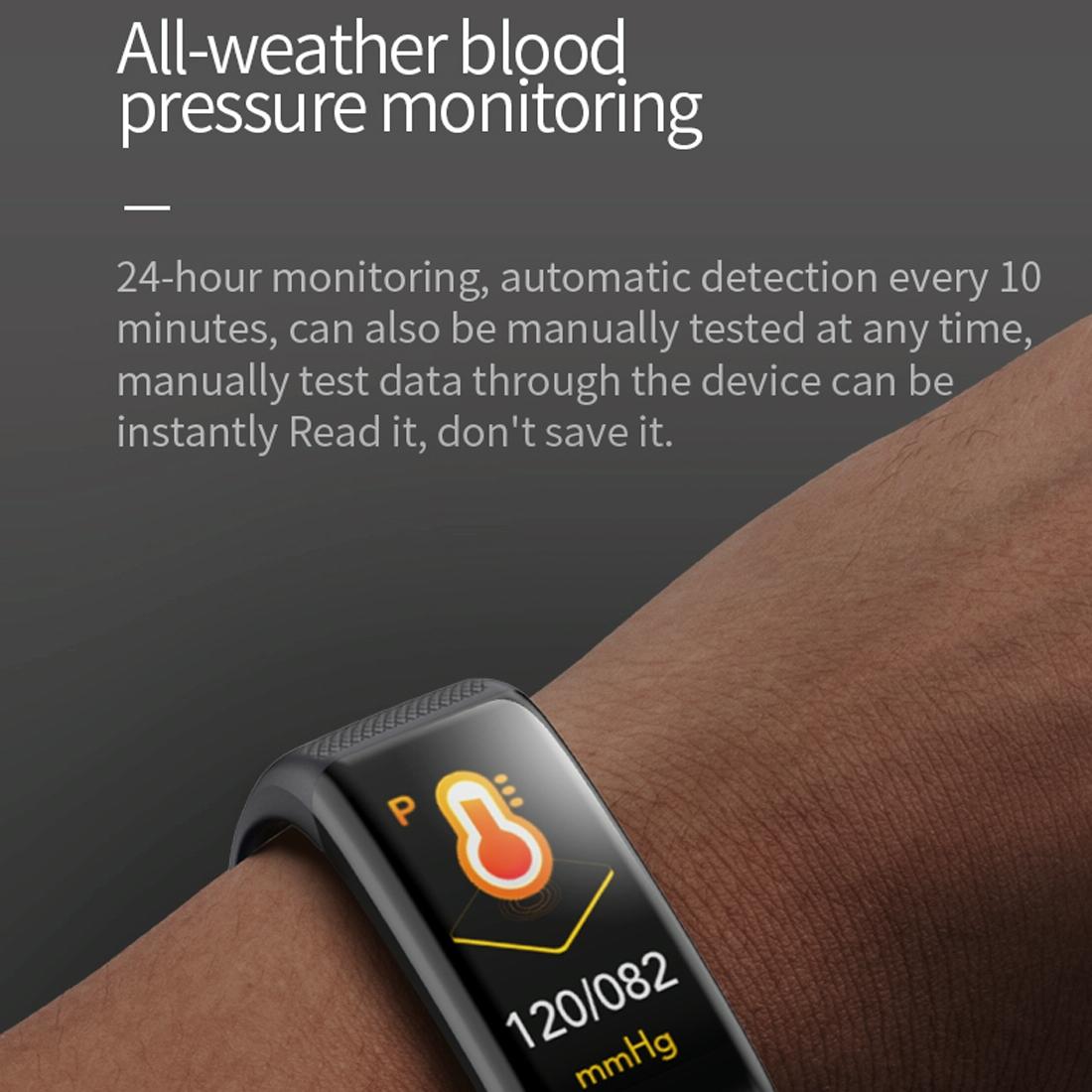 Waterproof Touch Screen Smartwatch - Ipx67 - Blue