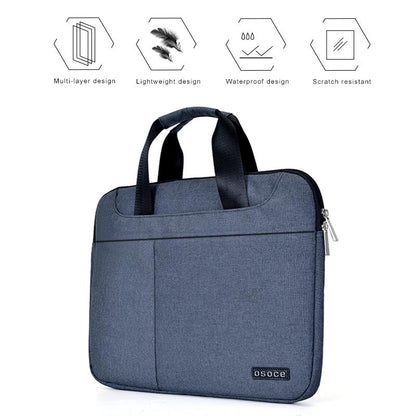 Breathable Laptop Bag for 15 Macbook Samsung Sony Dell Alienware Chuwi Asus Hp - Blue