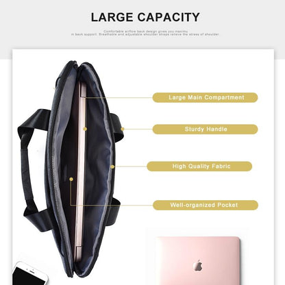 Breathable Laptop Bag for 15 Macbook Samsung Sony Dell Alienware Chuwi Asus Hp - Blue