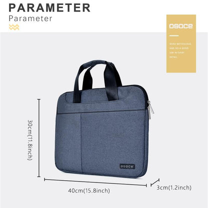 Breathable Laptop Bag for 15 Macbook Samsung Sony Dell Alienware Chuwi Asus Hp - Blue