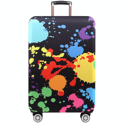 Thickened Luggage Cover - Elastic Wear-resistant Anti-dust Protection - Size l - Wide Sea And Sky