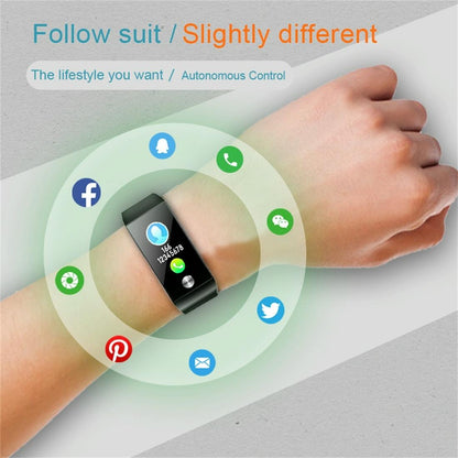 Waterproof Bluetooth Smartwatch With Tft Screen - Red