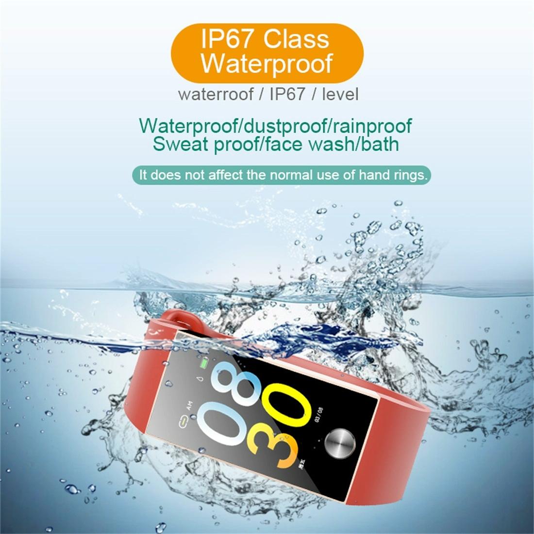 Waterproof Bluetooth Smartwatch With Tft Screen - Red