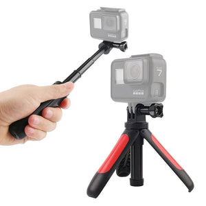 Mini Tripod for Gopro Insta360 Dji Action Cameras - Red