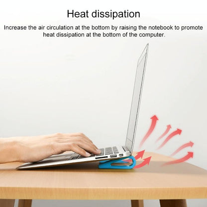 Adjustable Notebook Stand for Improved Cooling and Comfort - Red