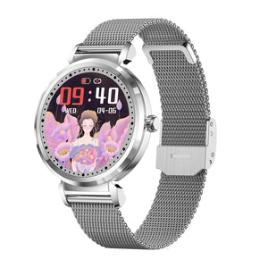 Health Monitoring Smart Watch With Heart Rate And Blood Pressure Options