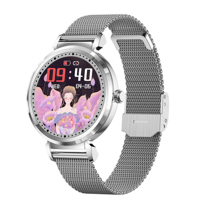Health Monitoring Smart Watch With Heart Rate And Blood Pressure Options