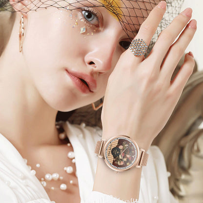 Health Monitoring Smart Watch With Heart Rate And Blood Pressure Options