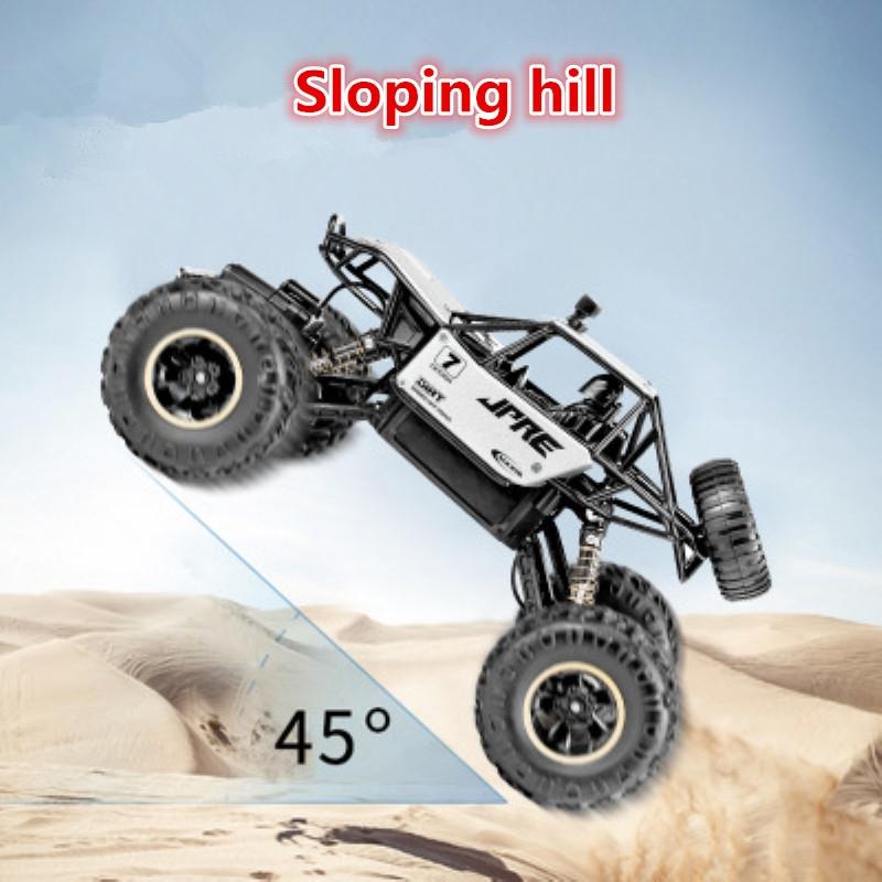 Bigfoot Rc Off-road Vehicle for Kids - 1:16 Scale - Silver