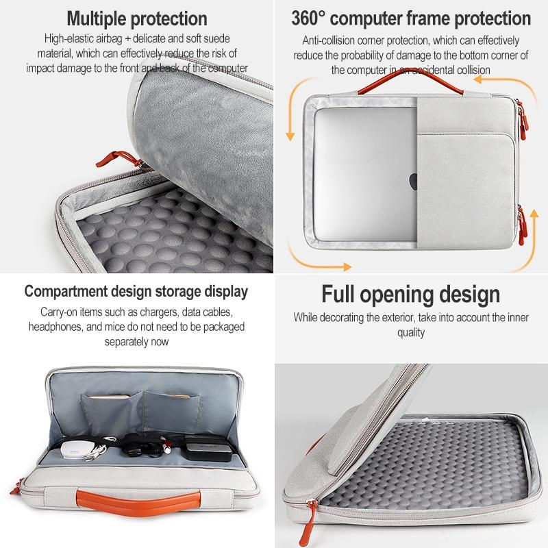 Versatile Laptop Bag for Work and Travel - Navy Blue