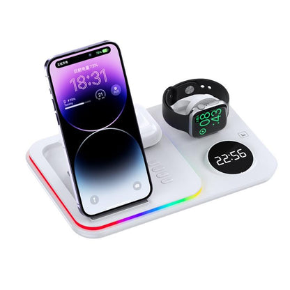 30W Wireless Charger Multifunctional - White