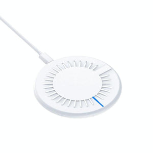 15W Round Wireless Fast Charger 964 Shape - White