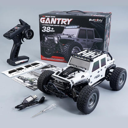 1 16 2.4g Electric 4wd Off-road Rc Car Toy - White