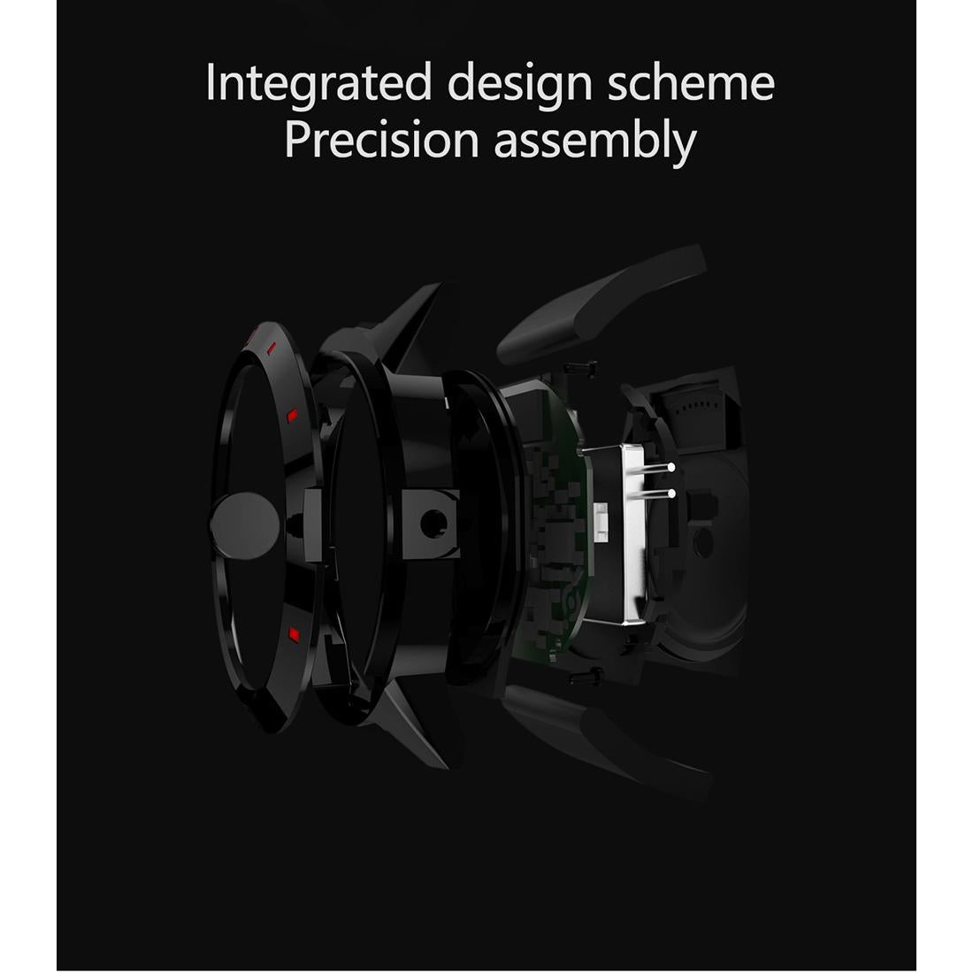 1.3 Inch Tft Screen Mtk2502C Bluetooth4.0 Silicone Watch Band Support Heart Rate Monitor & Pedometer & Sleep Monitor & Sedentary Reminder - Yellow