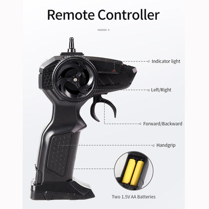 2.4ghz 4ch Rc Dongfeng 8 Six-wheeled Armor Truck Toy - Yellow