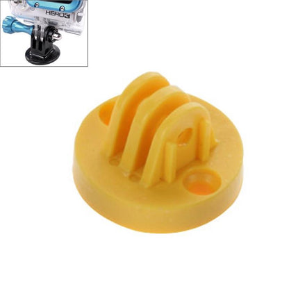 Universal Camcorder Mount Adapter for Gopro Hero Cameras - Tripod Compatible - Yellow