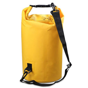 Waterproof Dry Bag 10L Capacity - Yellow