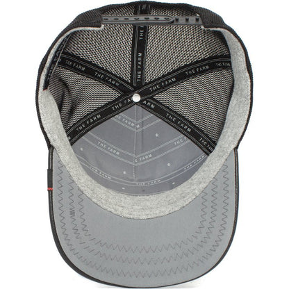 Goorin Brothers Baseball Trucker Cap Hat Snapback Godzilla Dinasaur Tyrant Monster - Black