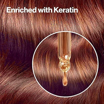 Revlon ColorSilk Beautiful 3D Permanent Hair Colour Keratin - 40 Medium Ash Brown