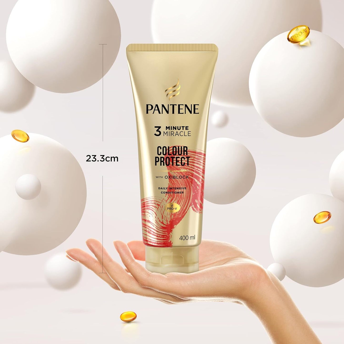 3x Pantene 400ml 3 Minute Miracle Colour w Oxiblock Intensive Conditioner