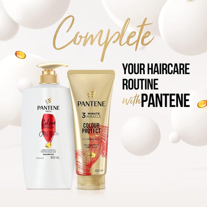 3x Pantene 400ml 3 Minute Miracle Colour w Oxiblock Intensive Conditioner