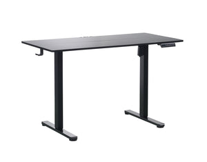 120 x 60cm Electric Standing Desk Height Adjustable Motorised Electric Sit Stand in Black