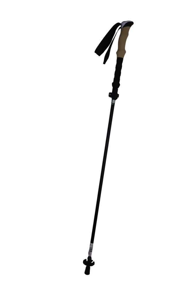 Telescopic Adjustable Hiking Pole Folding Walking Stick Adjustable Trekking 105cm - 125cm