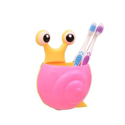 Happy Holders Toothbrush Holder Snail Bathroom Tooth Brush - Assorted Colours - Factory Direct Shop
