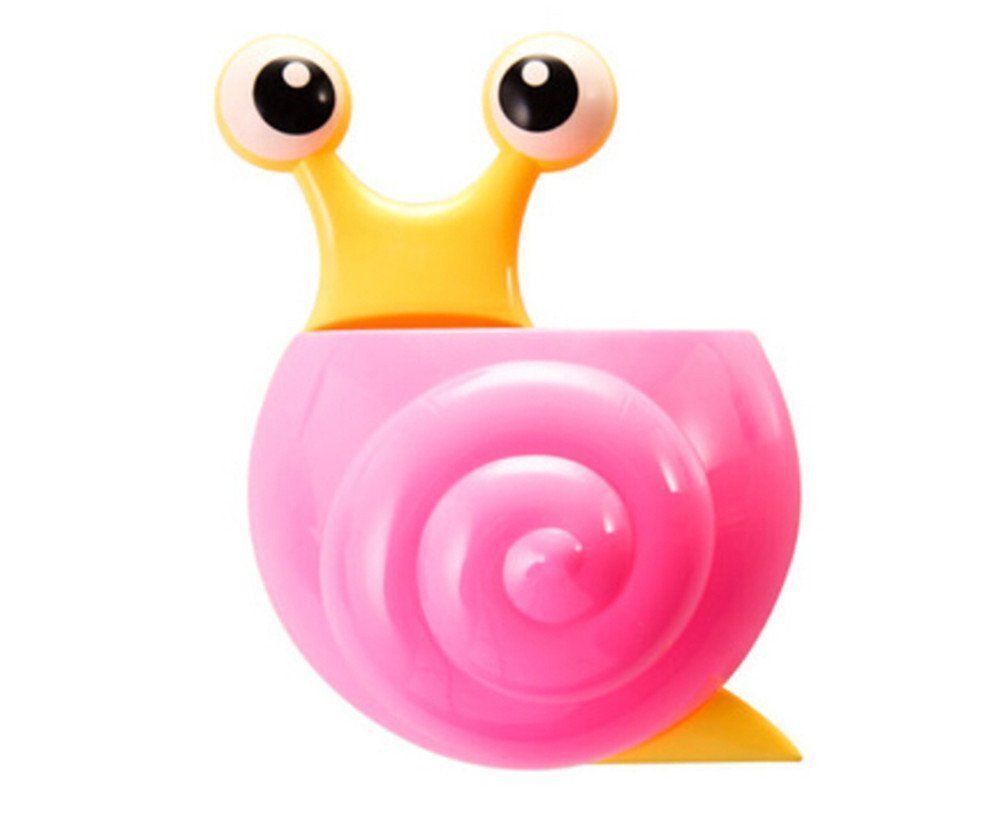 Happy Holders Toothbrush Holder Snail Bathroom Tooth Brush - Assorted Colours - Factory Direct Shop