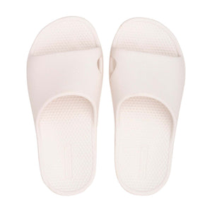 Archline Rebound Orthotic Slides Flip Flop Thongs Slip On Arch Support - White - Euro 46
