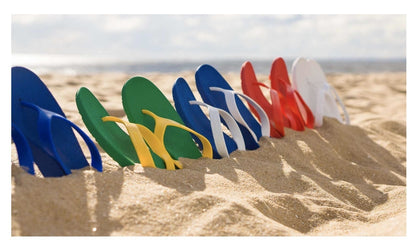 ARCHLINE Orthotic Thongs Arch Support Shoes Footwear Flip Flops Orthopedic - Black/Black - EUR 38