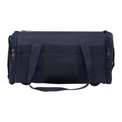 28L Travel Foldable Duffel Bag Gym Sports Luggage Foldaway School Bags - Dark Navy