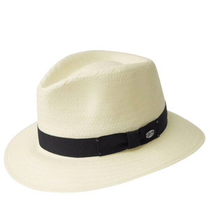 BAILEY Spencer Lite Straw Hat Summer Sun MADE IN USA Trilby Fedora in Natural - L