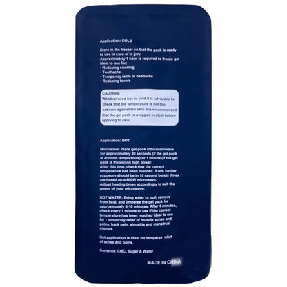 Hot and Cold Pack-4x 4x Reusable Ice Heat Gel Packs Microwaveable Relief Bulk