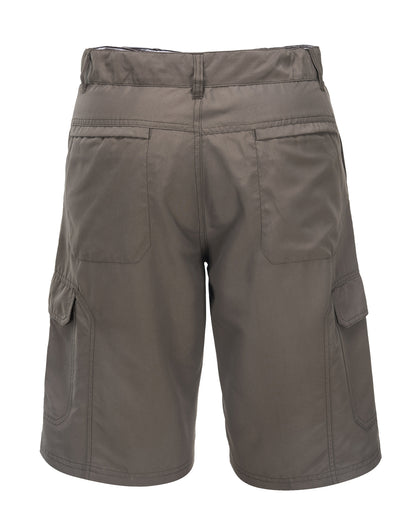 HUSKI Cargo Shorts Mens Cascade Microfibre Flexi Fit - Clay - 3XL (107cm Waist)