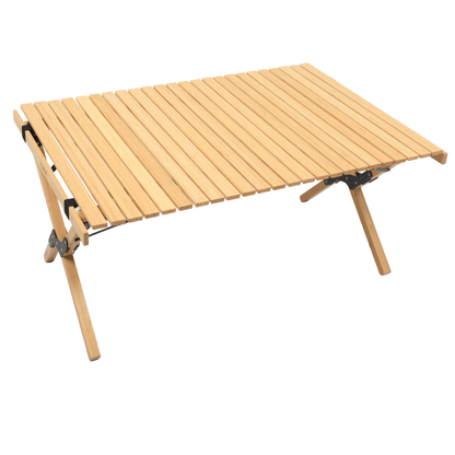 Chair & Table Set Bamboo Camping Folding Portable Outdoor Picnic Travel BBQ - Factory Direct Shop