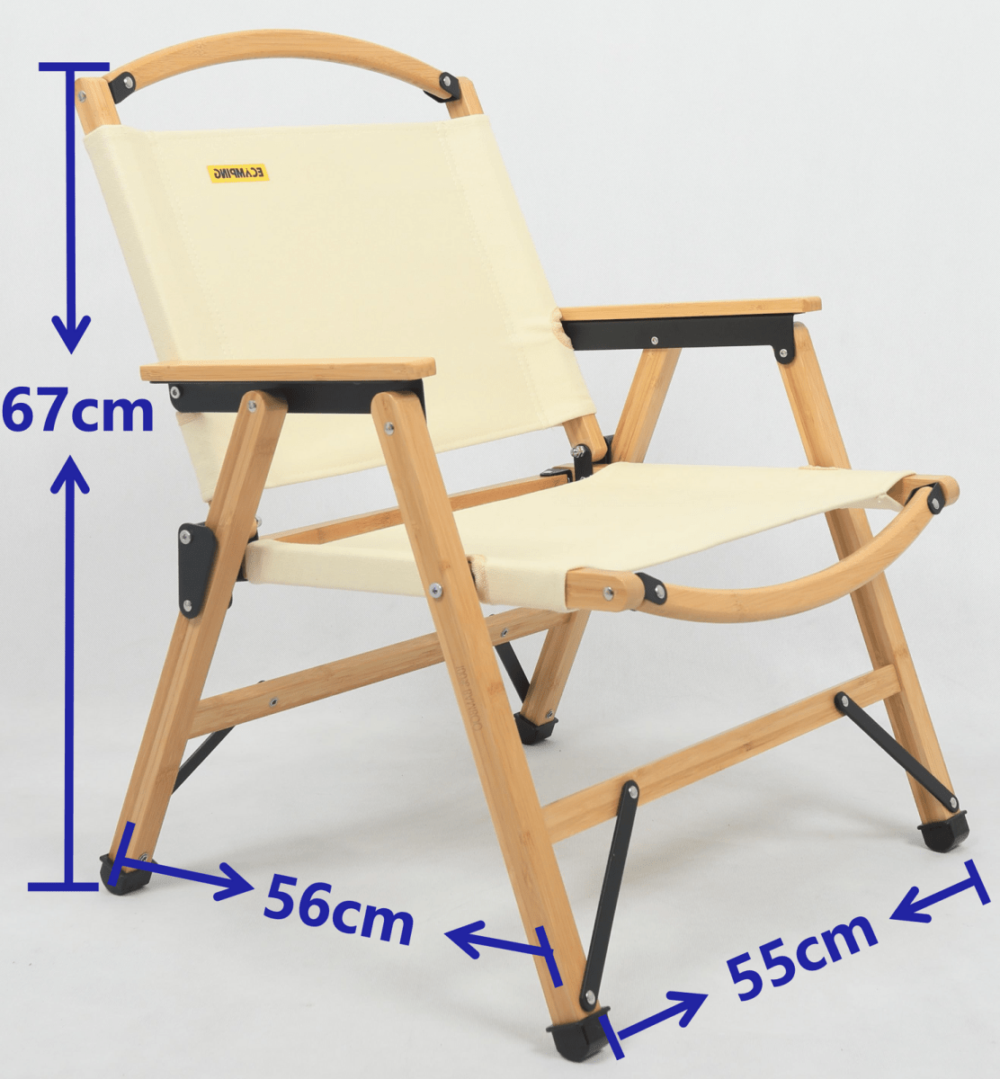 Chair & Table Set Bamboo Camping Folding Portable Outdoor Picnic Travel BBQ - Factory Direct Shop