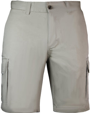 Mens Cargo Shorts 100% Cotton - Fawn - 32 (82cm)