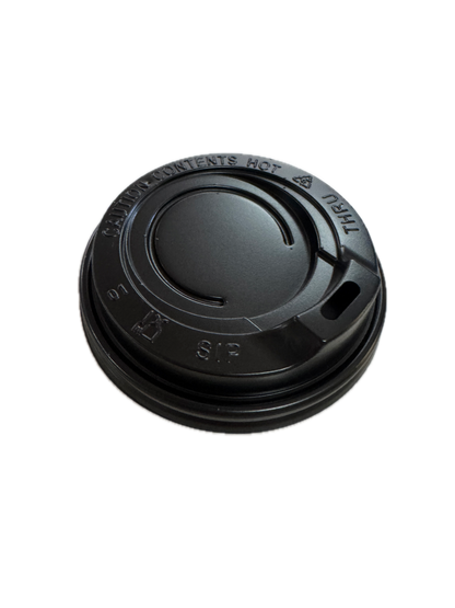 1000x Plastic Coffee Cup Sip Lids Suits 8oz/10oz Cups Take Away Bulk 80mm