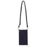 Pierre Cardin Ladies Leather Cross Body Bag/Wallet Bag/Clutch Wallet - Indigo
