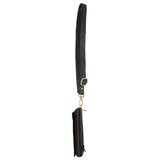 Pierre Cardin Ladies Leather Cross Body Bag/Wallet Bag/Clutch Wallet - Black