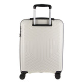 Pierre Cardin 76cm Large Hard-Shell Suitcase Travel Luggage Bag - White