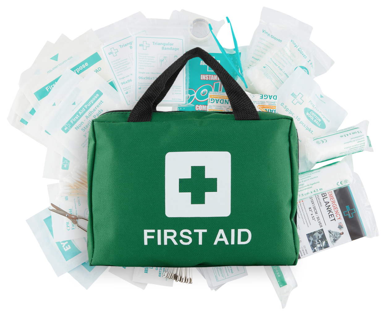First Aid Kit  210 PCS Emergency Medical