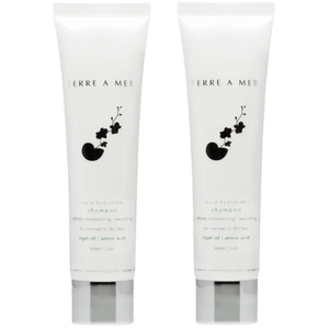 2x Terre A Mer Pure Hydration Amino Acid/Argan Oil Shampoo - 60ml Travel Size