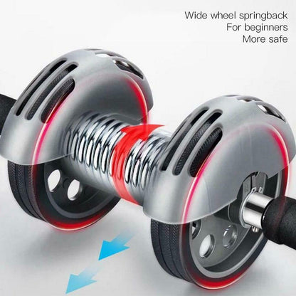 Exercise Wheel Double AB Roller Abs Abdominal Workout Fitness Gym with Knee Pad

Strengthen your core and tone your abs with our AB Roller Double Wheel. The double-wheel design provides a stable and smooth workout, while the included knee pad ensures comfort and support. Reach your fitness goals with this versatile and effective tool.
